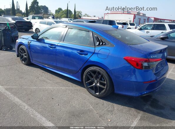 2HGFE2F51PH526249 2023 HONDA CIVIC Blue Rear left