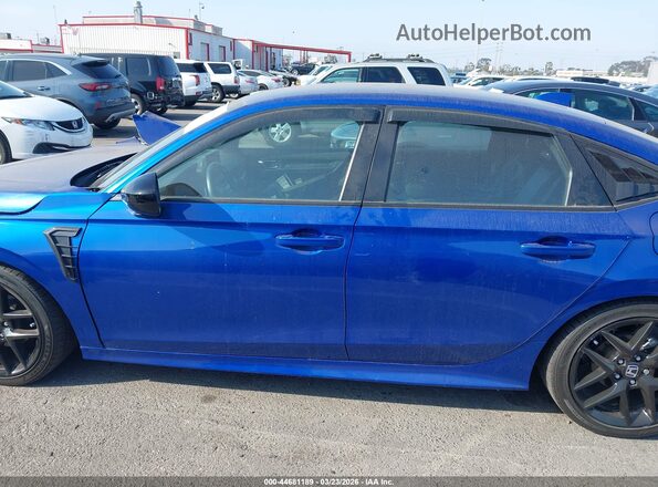 2HGFE2F51PH526249 2023 HONDA CIVIC Blue 360 interior view