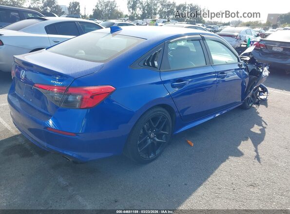 2HGFE2F51PH526249 2023 HONDA CIVIC Blue Rear right