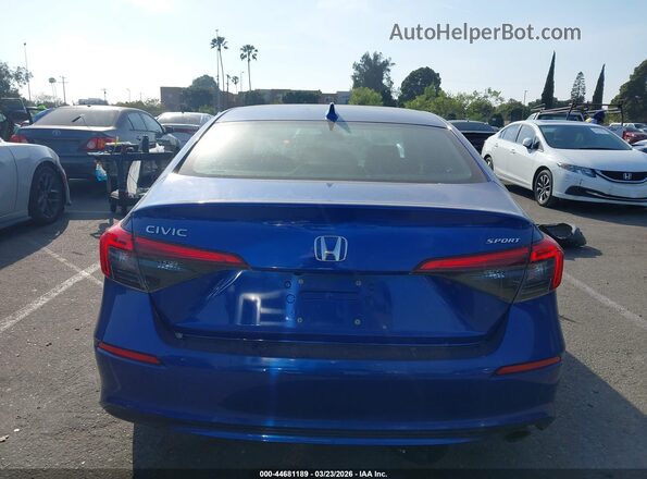 2HGFE2F51PH526249 2023 HONDA CIVIC Blue 