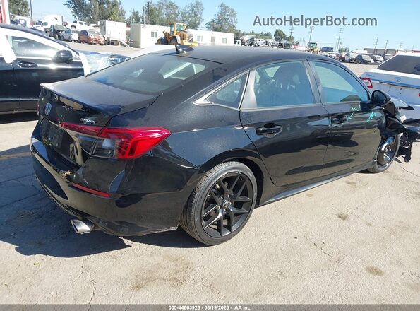 2HGFE2F51RH550179 2024 HONDA CIVIC Black უკანა მარჯვენა
