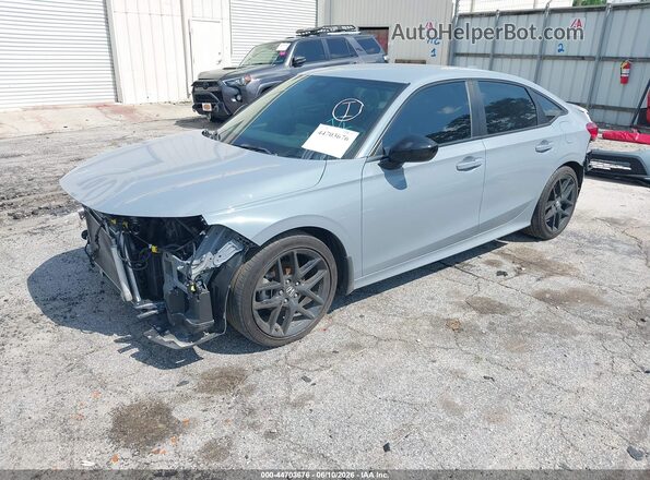 2HGFE2F51RH551073 2024 HONDA CIVIC Light Blue Vista tres cuartos delantera izquierda