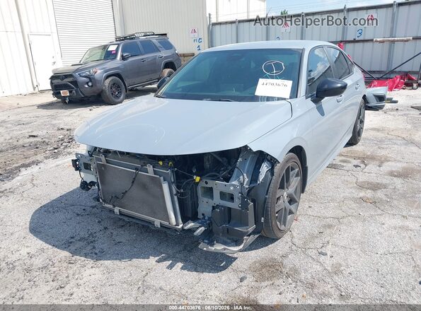 2HGFE2F51RH551073 2024 HONDA CIVIC Light Blue Vista frontal