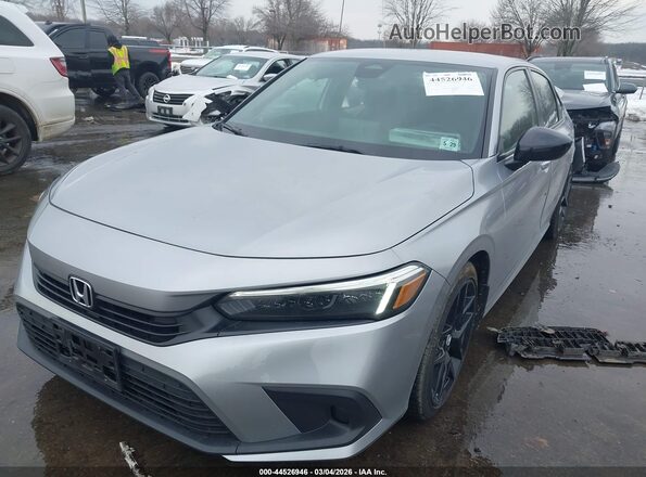 2HGFE2F51RH578533 2024 HONDA CIVIC Gray Front left