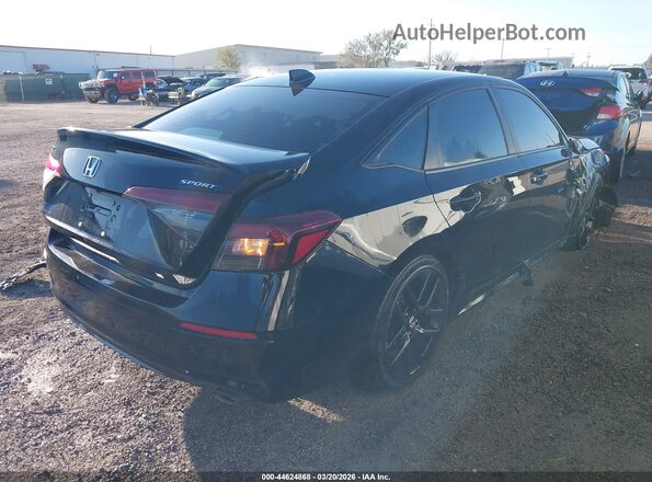2HGFE2F51SH502431 2025 HONDA CIVIC Black Հետևի աջ
