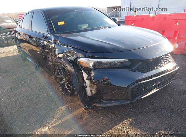 2HGFE2F51SH502431 2025 HONDA CIVIC Black Դիմացի տեսք