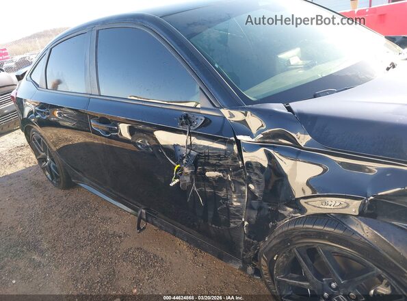 2HGFE2F51SH502431 2025 HONDA CIVIC Black Սալոնի հետևի տեսք