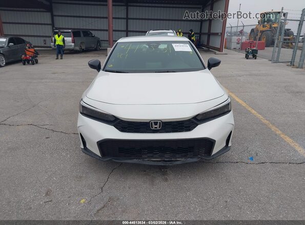 2HGFE2F51SH591093 2025 HONDA CIVIC Белый 