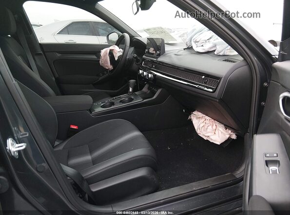 2HGFE2F51TH530201 2026 HONDA CIVIC Gray Вид салону спереду
