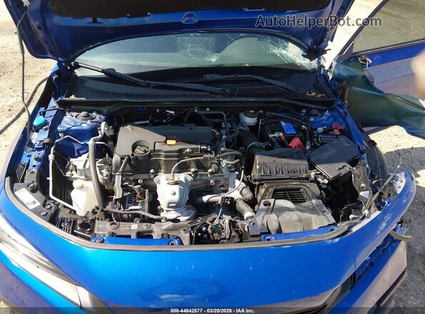 2HGFE2F52NH544028 2022 HONDA CIVIC Blue Rear view