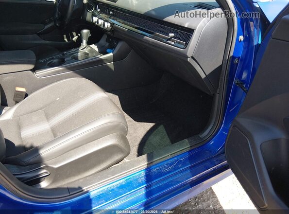 2HGFE2F52NH544028 2022 HONDA CIVIC Blue Front interior view