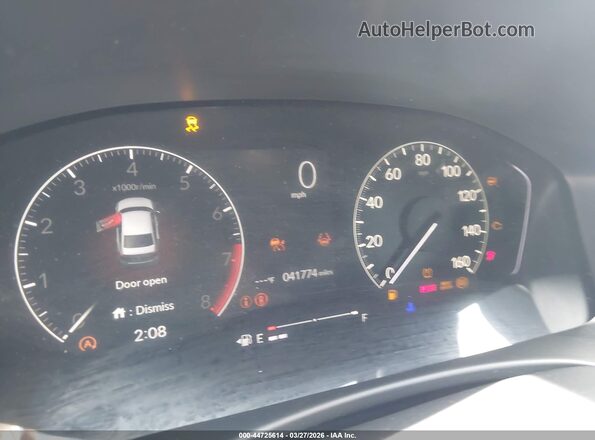 2HGFE2F52RH560767 2024 HONDA CIVIC White Вид задніх сидінь