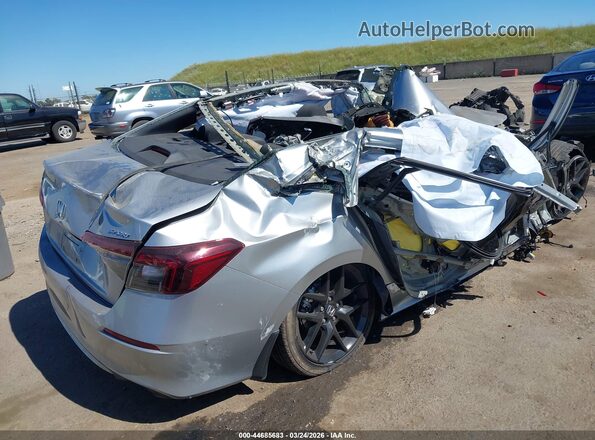 2HGFE2F52SH538550 2025 HONDA CIVIC Silver Rear right