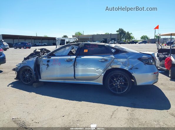 2HGFE2F52SH538550 2025 HONDA CIVIC Silver Rear interior view