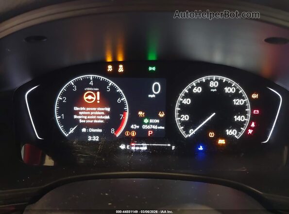 2HGFE2F53RH515515 2024 HONDA CIVIC Red Widok tylnych siedzeń