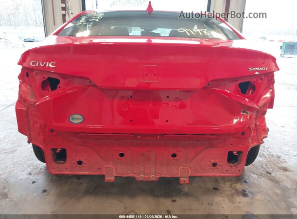 2HGFE2F53RH515515 2024 HONDA CIVIC Red Widok z przodu