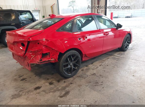 2HGFE2F53RH515515 2024 HONDA CIVIC Red Tył prawy