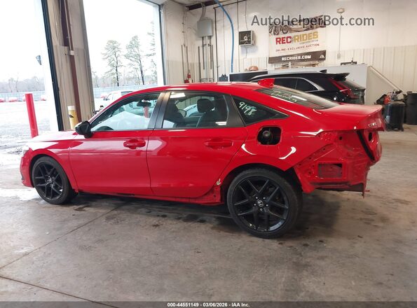 2HGFE2F53RH515515 2024 HONDA CIVIC Red Widok wnętrza 360 stopni