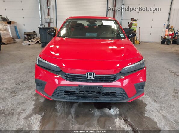 2HGFE2F53RH515515 2024 HONDA CIVIC Red Widok zestawu wskaźników
