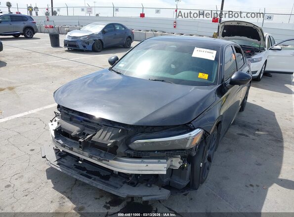 2HGFE2F54NH546430 2022 HONDA CIVIC Черный Вид спереди