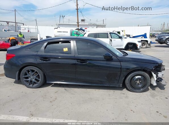 2HGFE2F54NH546430 2022 HONDA CIVIC Черный Вид задней части салона