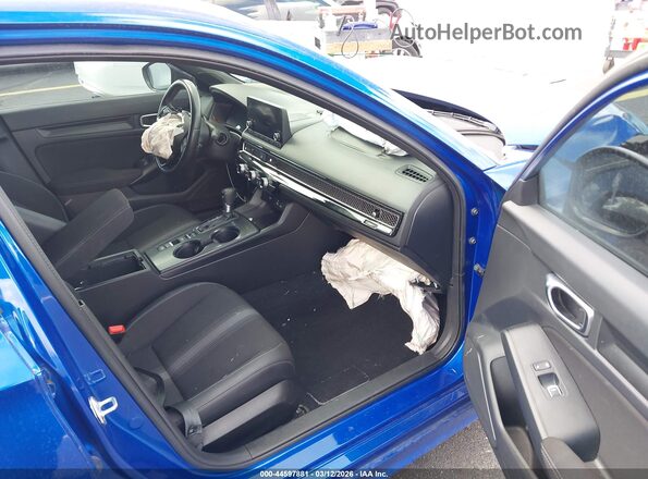 2HGFE2F54PH511311 2023 HONDA CIVIC Blue Vista interior delantera