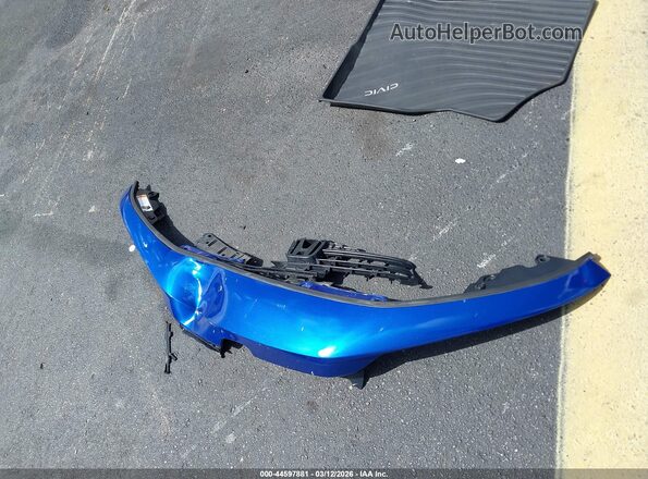 2HGFE2F54PH511311 2023 HONDA CIVIC Blue Vista del cuadro de instrumentos