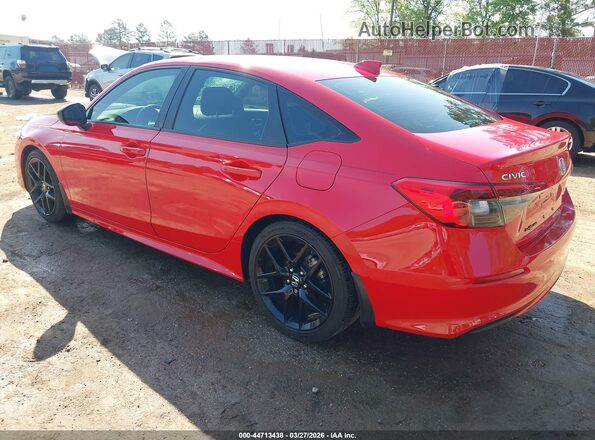 2HGFE2F54RH535398 2024 HONDA CIVIC Red 