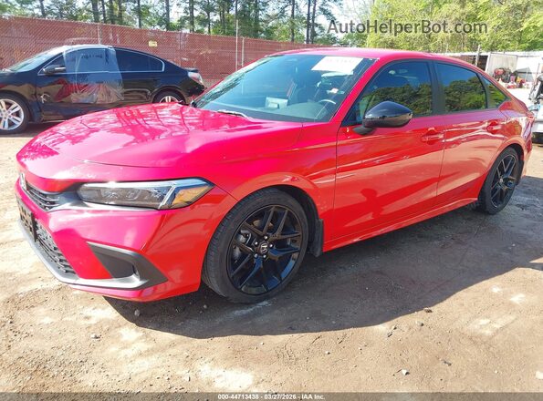 2HGFE2F54RH535398 2024 HONDA CIVIC Red 