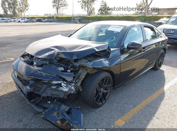 2HGFE2F54RH572256 2024 HONDA CIVIC Black Front left