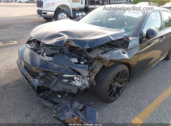 2HGFE2F54RH572256 2024 HONDA CIVIC Black Front view