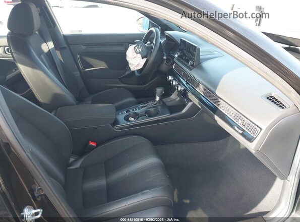 2HGFE2F54RH572256 2024 HONDA CIVIC Black Front interior view