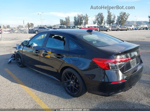 2HGFE2F54RH572256 2024 HONDA CIVIC Black Rear left