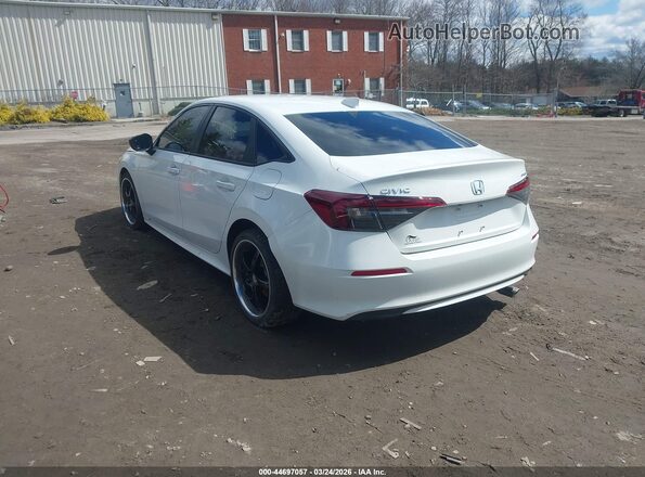 2HGFE2F54SH543152 2025 HONDA CIVIC White Rear left