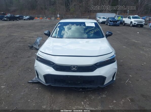 2HGFE2F54SH543152 2025 HONDA CIVIC White Rear interior view