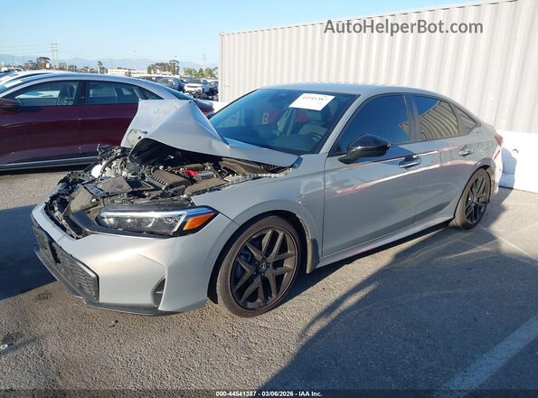 2HGFE2F54SH573378 2025 HONDA CIVIC Gray Front left