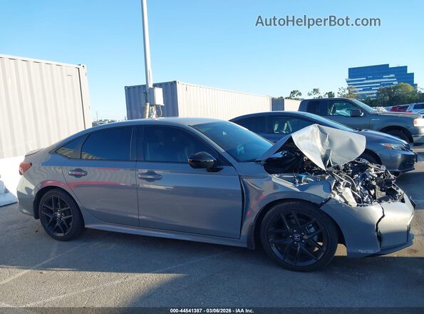 2HGFE2F54SH573378 2025 HONDA CIVIC Gray Rear interior view