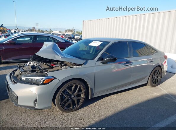 2HGFE2F54SH573378 2025 HONDA CIVIC Gray 360 interior view