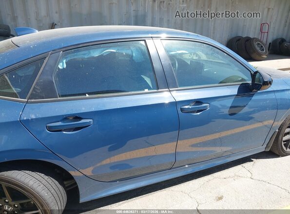 2HGFE2F54SH594571 2025 HONDA CIVIC Blue Vista interior trasera