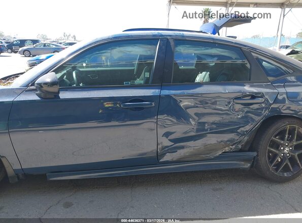 2HGFE2F54SH594571 2025 HONDA CIVIC Blue Vista interior de 360 grados