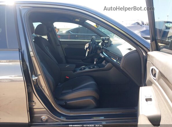 2HGFE2F54TH521346 2026 HONDA CIVIC Gray Front interior view