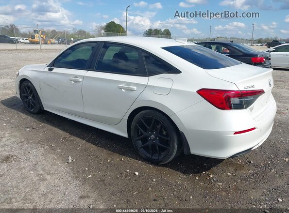 2HGFE2F55PH545239 2023 HONDA CIVIC White Trasero izquierdo