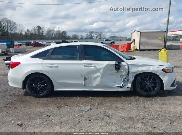 2HGFE2F55PH545239 2023 HONDA CIVIC White Vista interior trasera