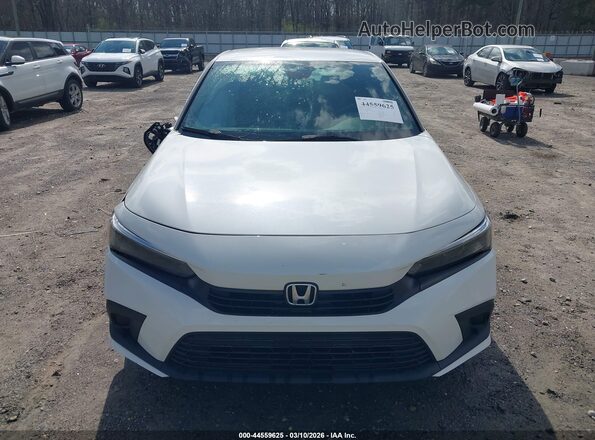 2HGFE2F55PH545239 2023 HONDA CIVIC White Vista del cuadro de instrumentos