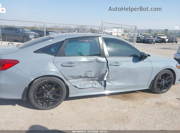 2HGFE2F55PH556953 2023 HONDA CIVIC Gray წინა ხედი
