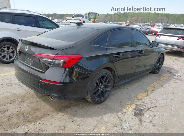 2HGFE2F55RH505648 2024 HONDA CIVIC Черный Задняя правая четверть