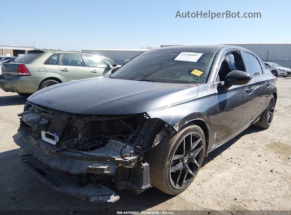2HGFE2F55SH518261 2025 HONDA CIVIC Черный Передняя левая четверть