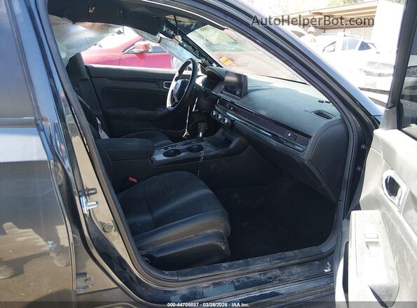 2HGFE2F55SH518261 2025 HONDA CIVIC Черный Вид салона спереди