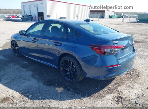 2HGFE2F55TH545042 2026 HONDA CIVIC Blue უკანა მარცხენა