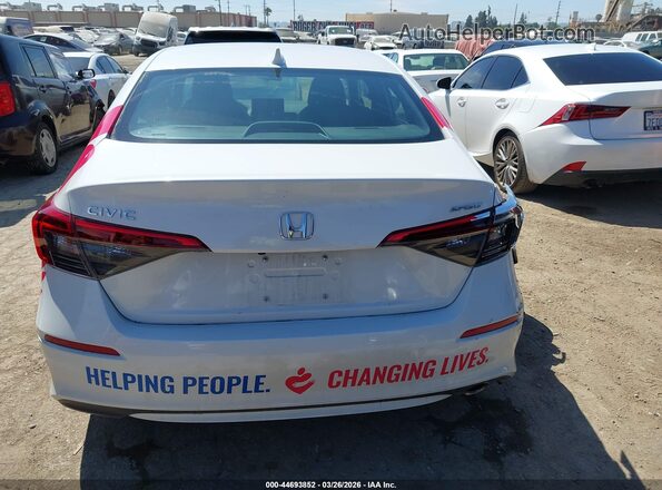 2HGFE2F56PH519944 2023 HONDA CIVIC White 